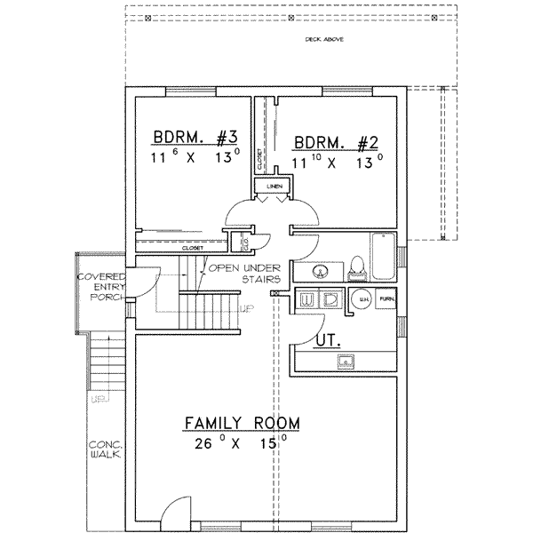 lower floor house blueprint