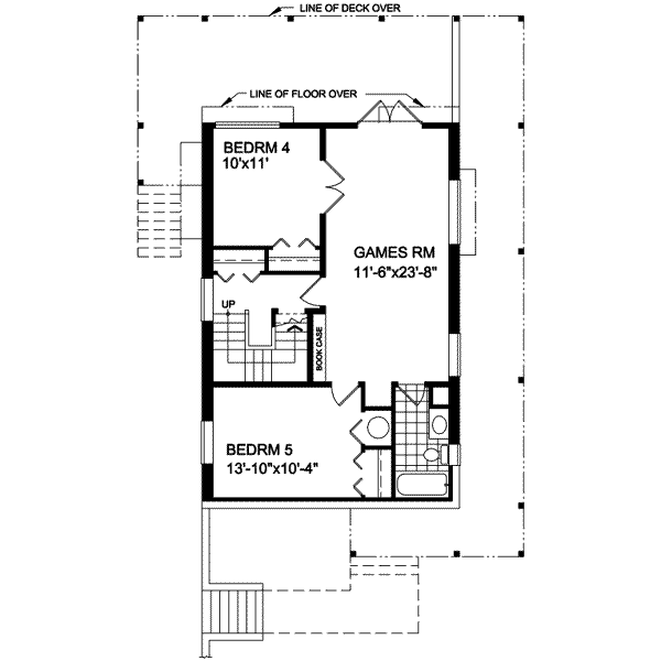 lower floor house blueprint