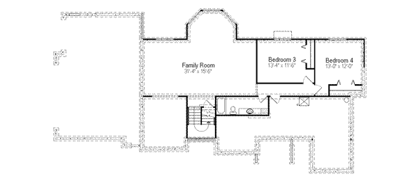 lower floor house blueprint