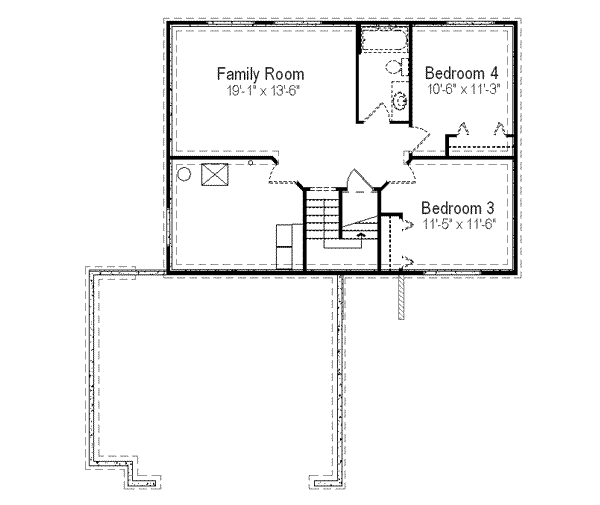 lower floor house blueprint