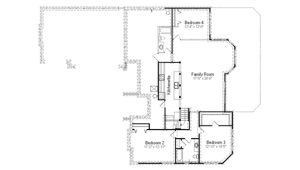 lower floor house blueprint