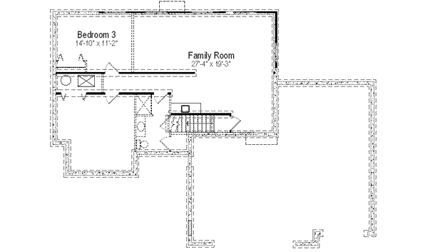lower floor house blueprint