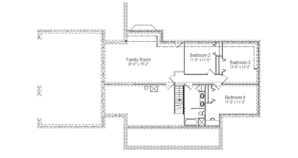 lower floor house blueprint