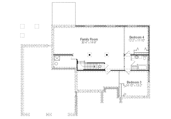 lower floor house blueprint