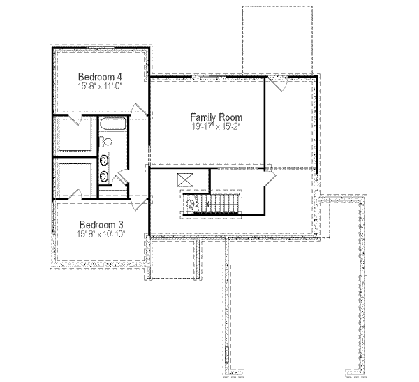 lower floor house blueprint