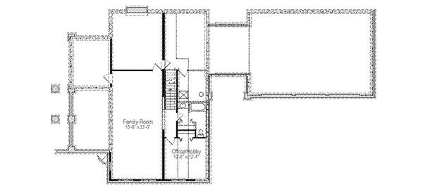 lower floor house blueprint