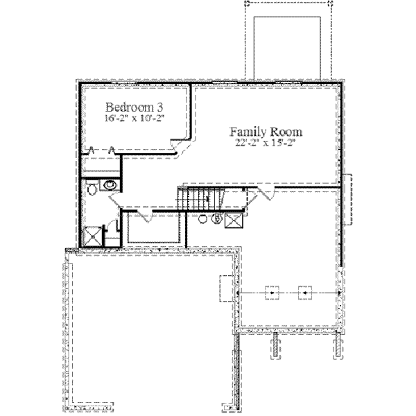 lower floor house blueprint