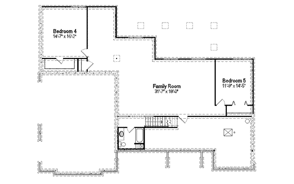lower floor house blueprint