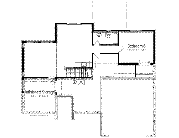 lower floor house blueprint