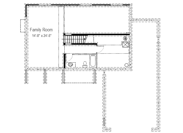 lower floor house blueprint