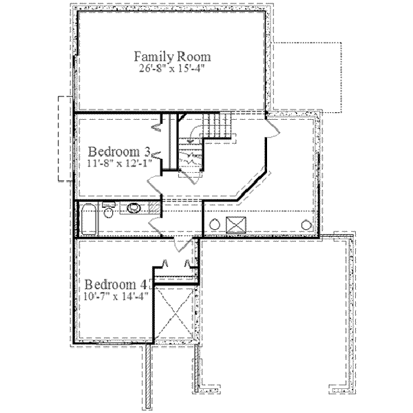lower floor house blueprint