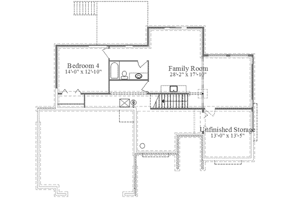 lower floor house blueprint