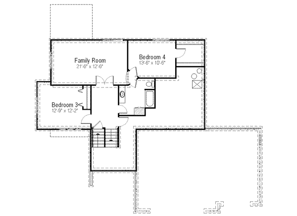 lower floor house blueprint