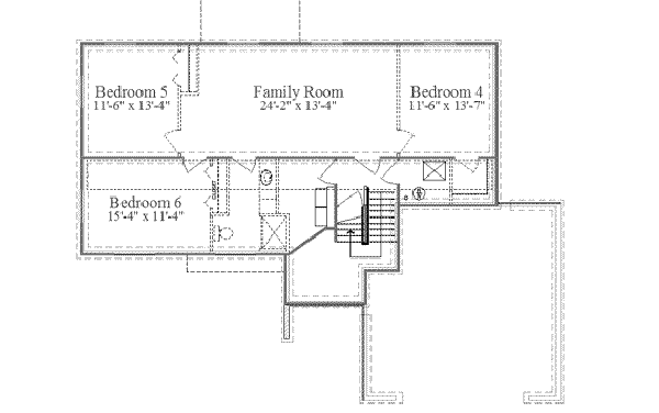 lower floor house blueprint