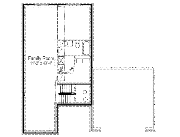 lower floor house blueprint