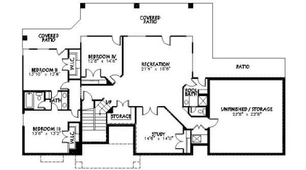 lower floor house blueprint