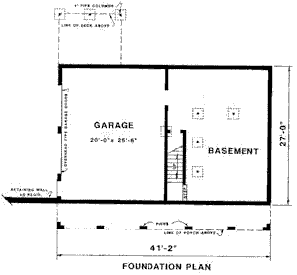 lower floor house blueprint