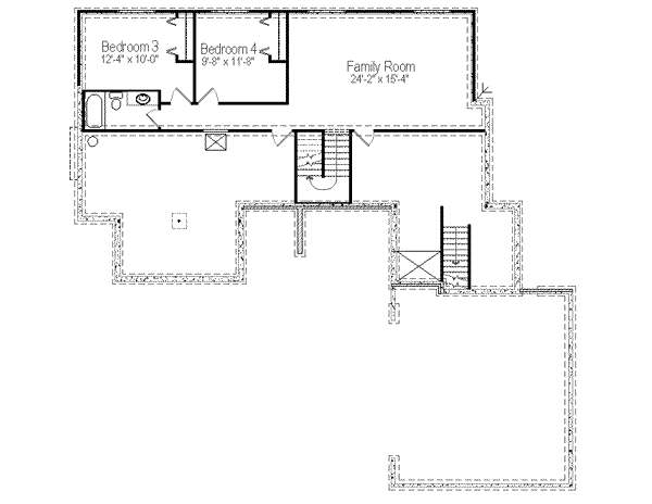 lower floor house blueprint