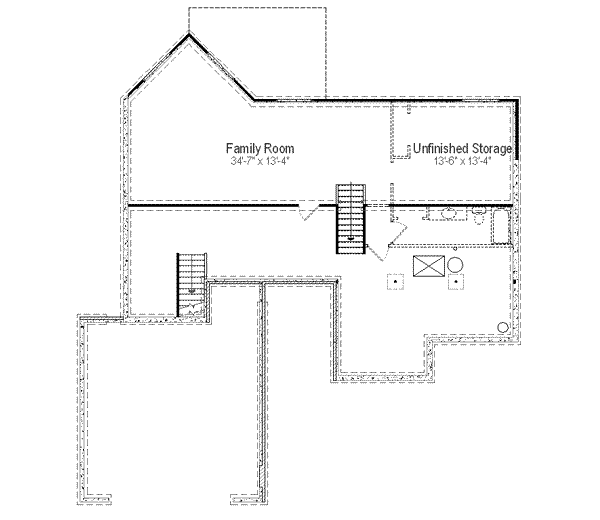 lower floor house blueprint