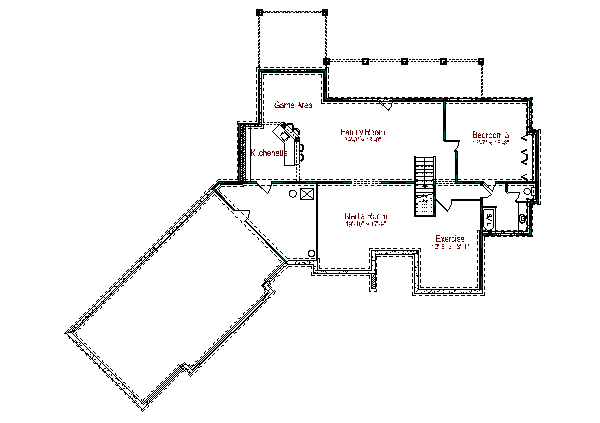 lower floor house blueprint