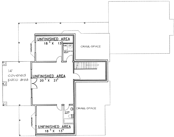 lower floor house blueprint