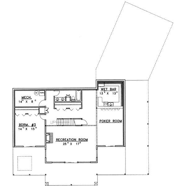 lower floor house blueprint