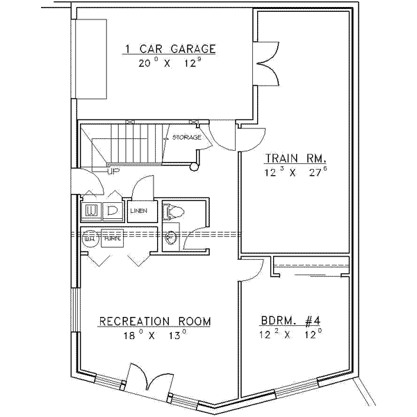 lower floor house blueprint
