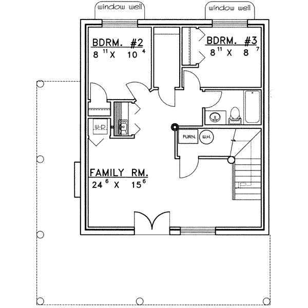 lower floor house blueprint