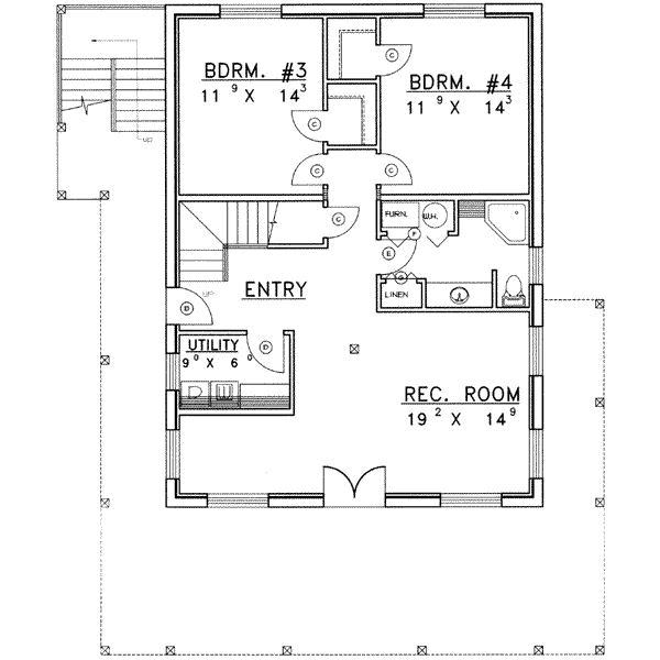 lower floor house blueprint