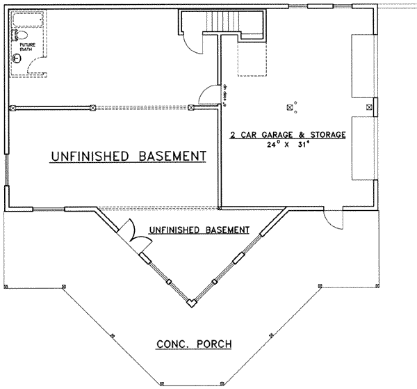lower floor house blueprint