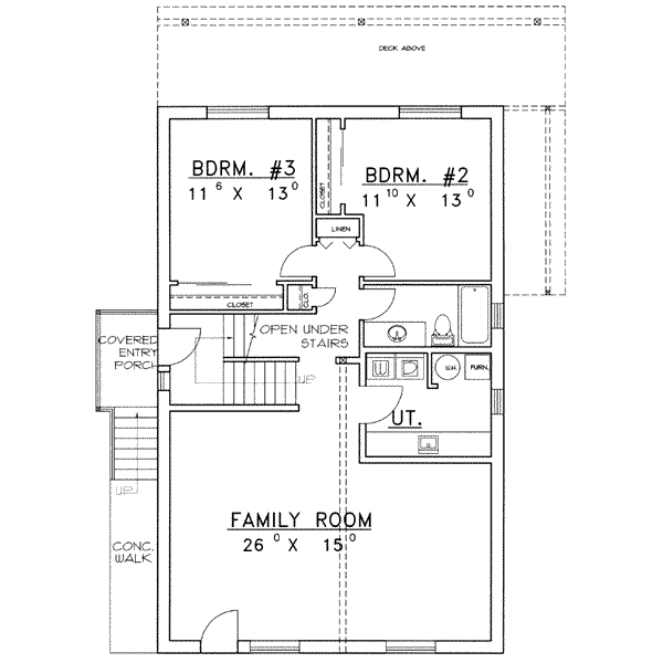 lower floor house blueprint