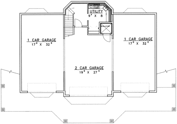 lower floor house blueprint