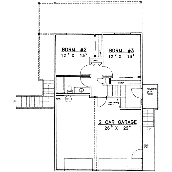 lower floor house blueprint