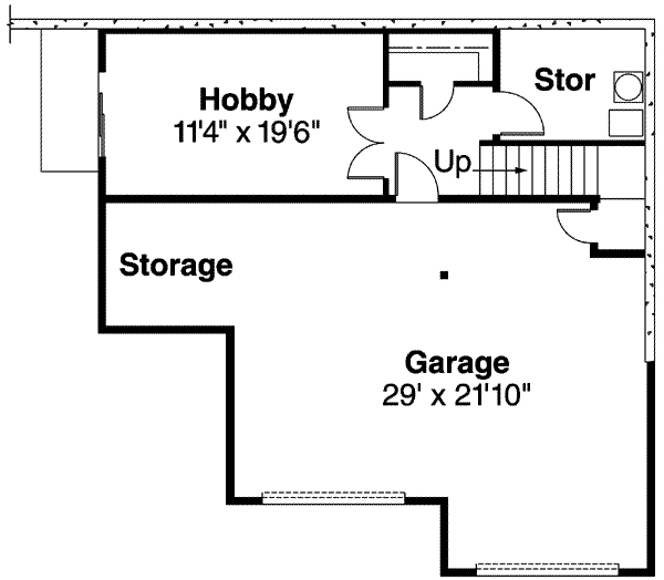 lower floor house blueprint