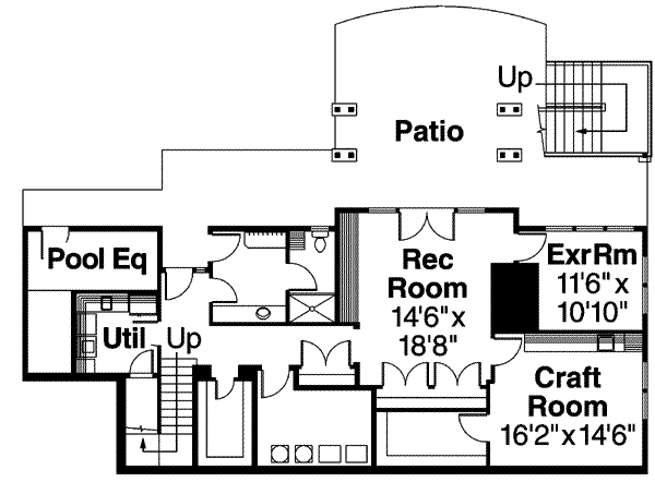 lower floor house blueprint