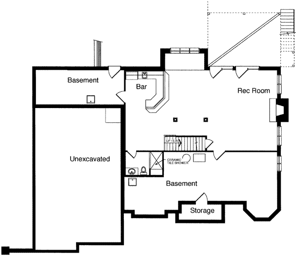 lower floor house blueprint
