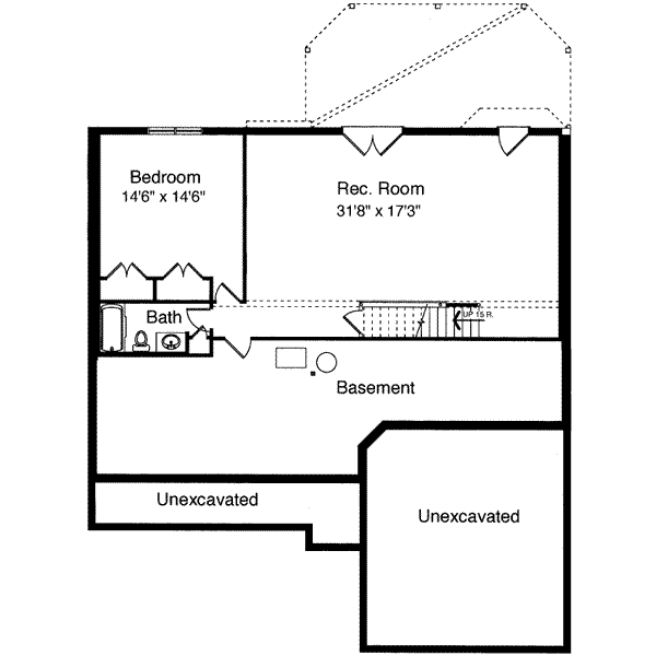 lower floor house blueprint