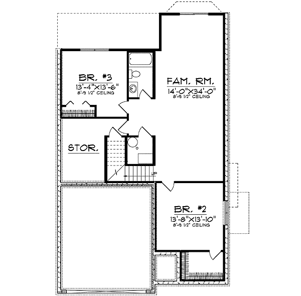 lower floor house blueprint