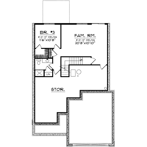 lower floor house blueprint