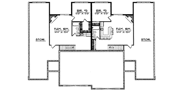 lower floor house blueprint