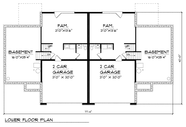 lower floor house blueprint