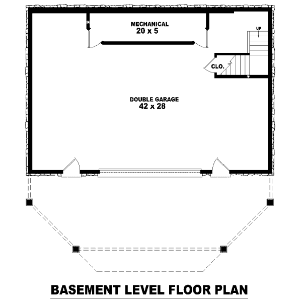 lower floor house blueprint