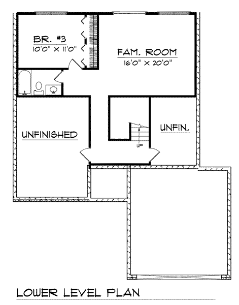 lower floor house blueprint