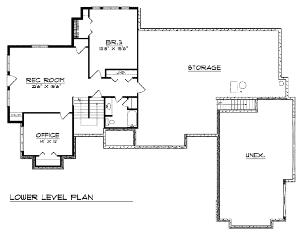 lower floor house blueprint