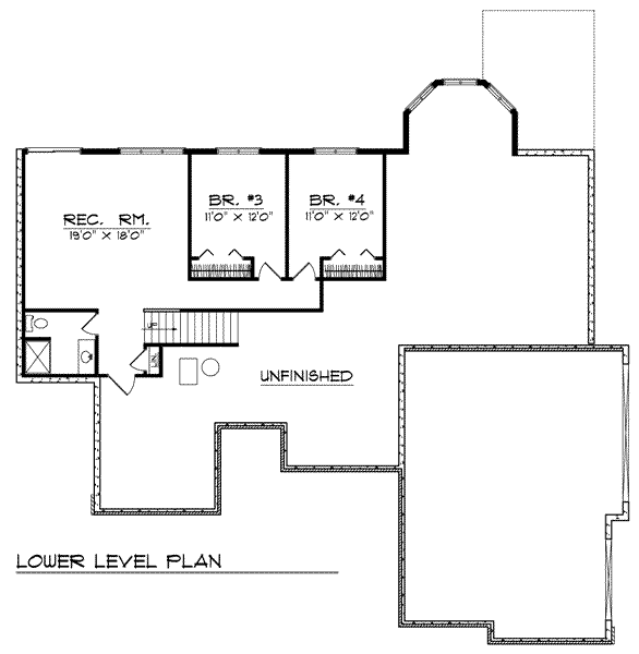 lower floor house blueprint