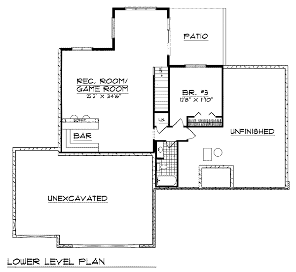 lower floor house blueprint