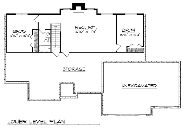 lower floor house blueprint