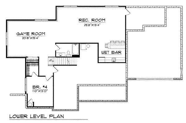 lower floor house blueprint