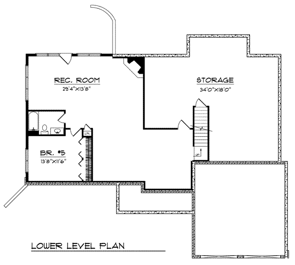 lower floor house blueprint