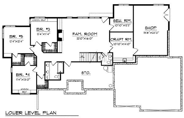 lower floor house blueprint